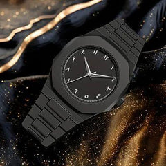 Black Arabic Aura Watch