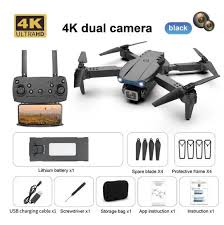 E99 Pro 4K HD Drone with Dual Camera & Foldable Design
