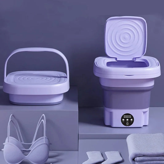 Trenzia™ |8L Foldable Mini Washing Machine & Dryer