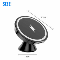 Trenzia™ |Magnetic Wireless Charging Car Phone Holder 15W – حامل هاتف سيارة بشحن لاسلكي مغناطيسي ١٥ واط
